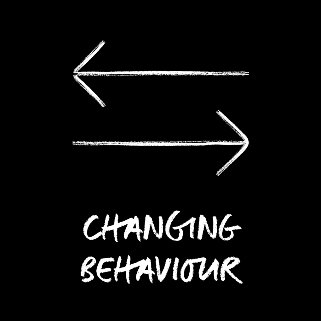 Qualitative benefits - changing behaviour